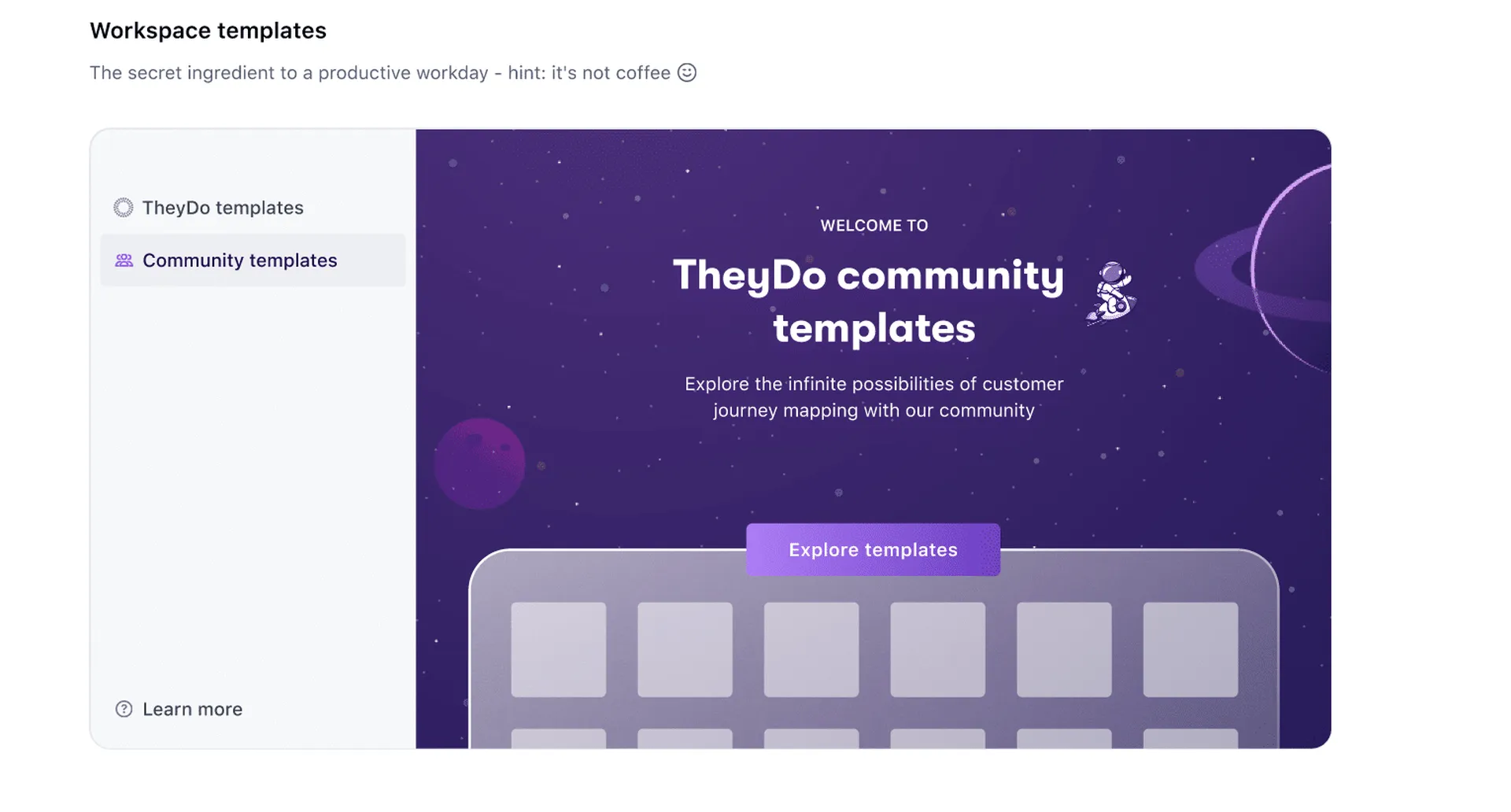 TheyDo community templates