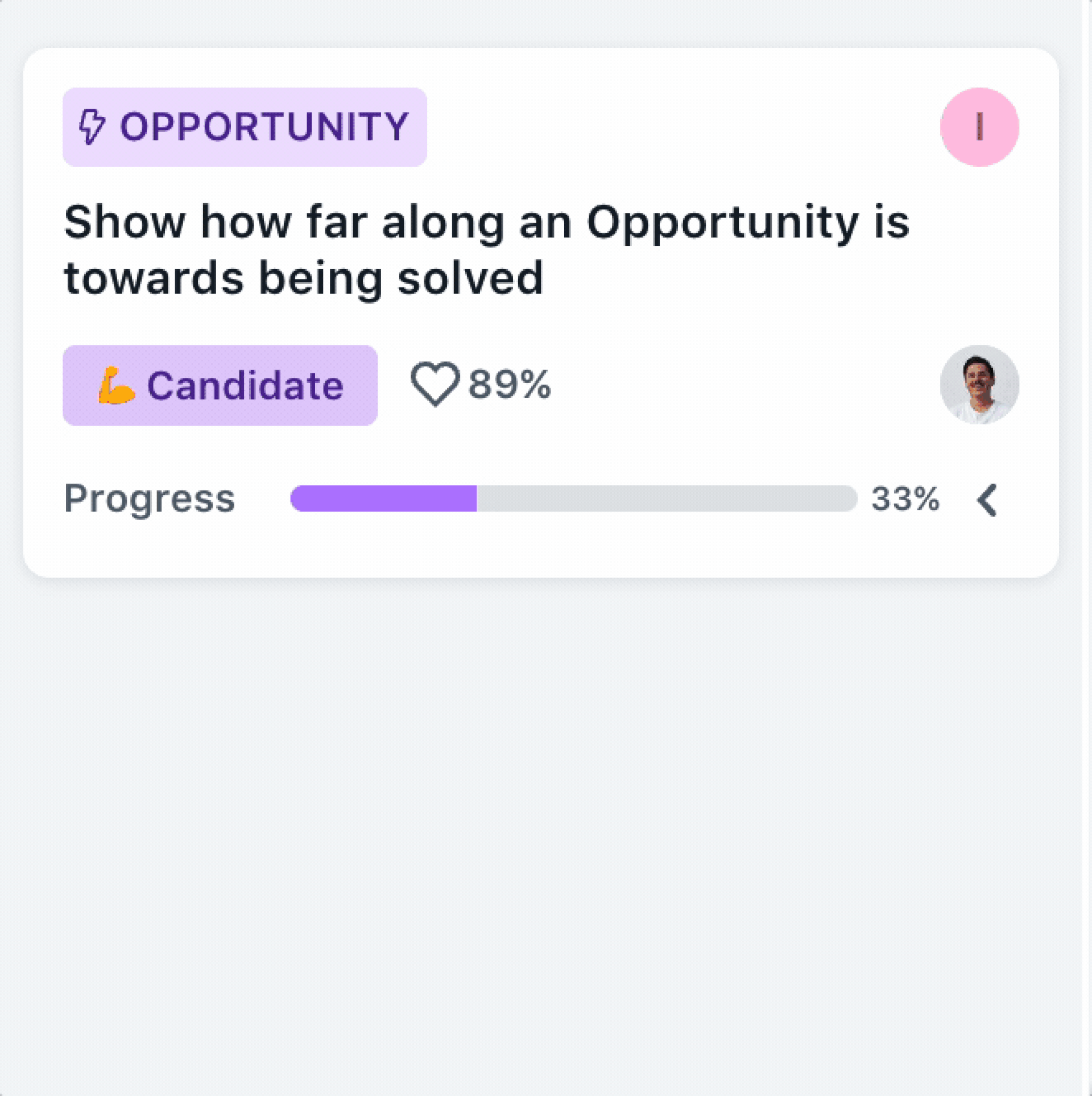 How Opportunity progress tracking works