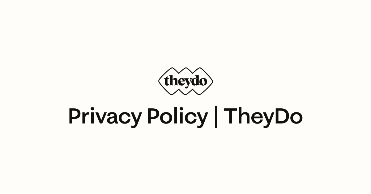 Privacy Policy TheyDo